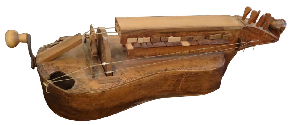 vielle jouée par le pasteur Félix Neff sous le Premier Empire dans la vallée de Freissinière (Alpes de Haute Provence)