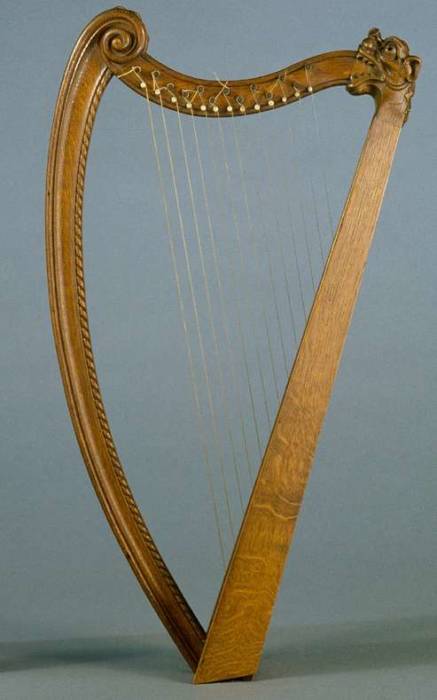harpe dite médiévale